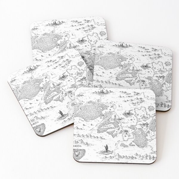 Item preview, Fantasy Map of Narnia designed and sold by Chaim Holtjer.