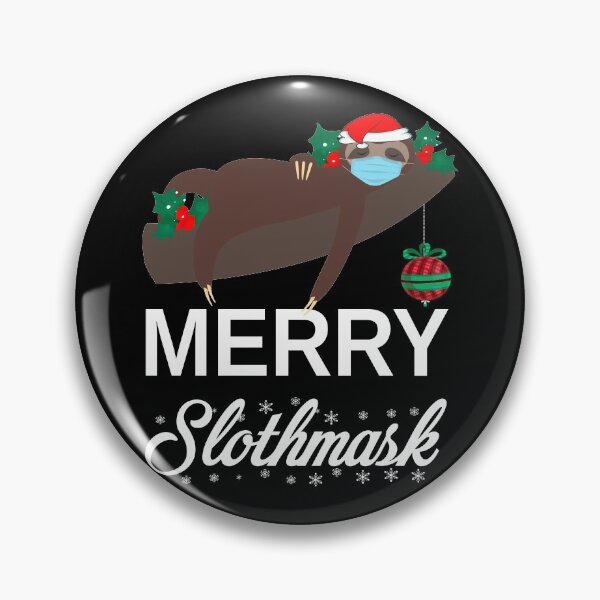 Item preview,  christmas sloth ideas-merry slothmask-christmas 2020 awesome gift designed and sold by khalidelk.