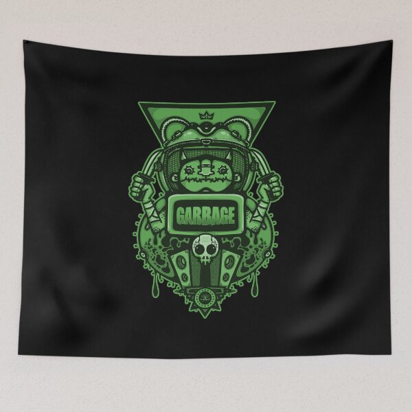 Item preview, Green trash designed and sold by manuvila.