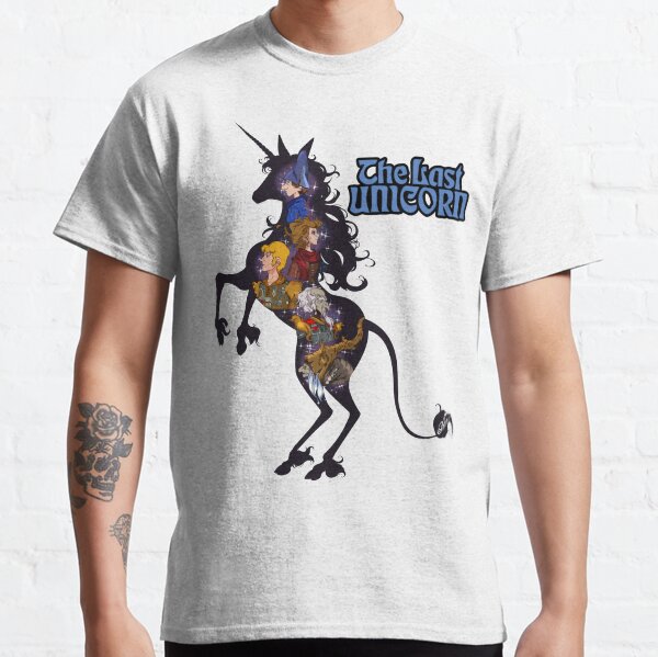 Licorne silhouette T-shirt classique