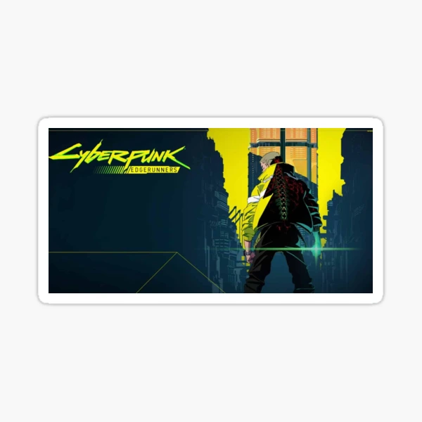 Lucy and David V2 Cyberpunk Edgerunners Weatherproof Anime Sticker 6 Car  Decal