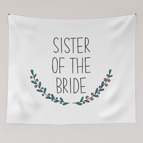 Item preview, Sister of the bride with florals for winter wedding  designed and sold by JokeGysen.