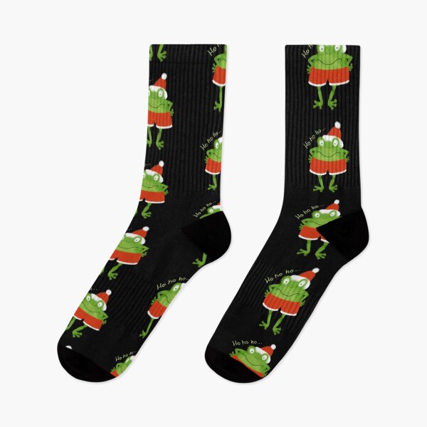 Item preview, Funny Frog Santa designed and sold by Anastasia Toska.