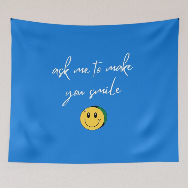 Aperçu de l'œuvre Demandez-moi de vous faire sourire créée et vendue par StyleXSecret.