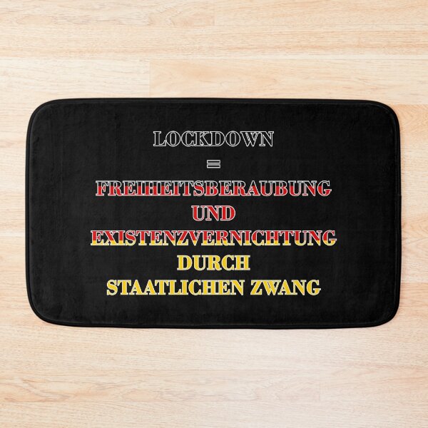 Item preview, Lockdown = deprivation of liberty designed and sold by ARTmanhART.