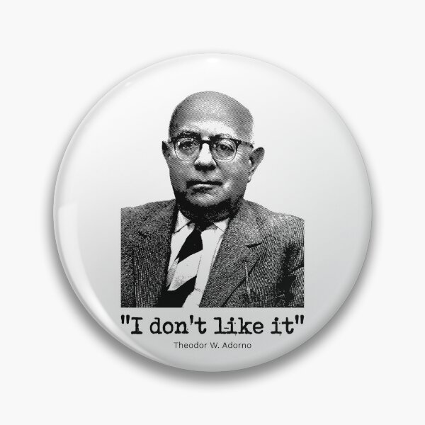 Item preview, I don't like it - Theodor Adorno designed and sold by DevilMayFry.