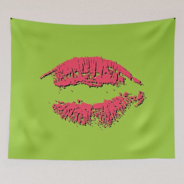 Item preview, DP197-4 Kissing Lips designed and sold by DuckyRubin.