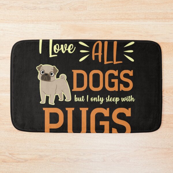 Item preview, I love Pug Dog Pet life designed and sold by Blackute.
