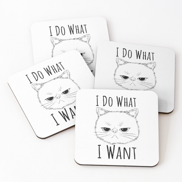 Item preview, I Do What I Want designed and sold by KARAKATE.