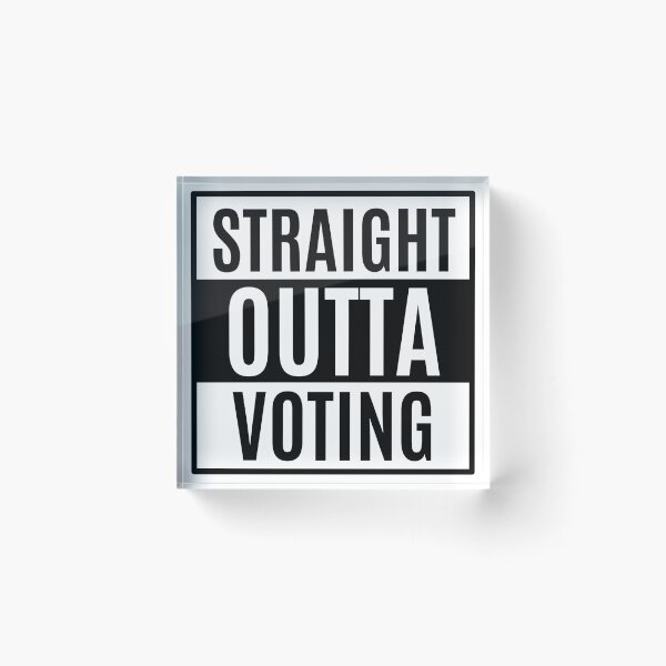 Item preview, Straight outta voting! designed and sold by MargheritaLidia.