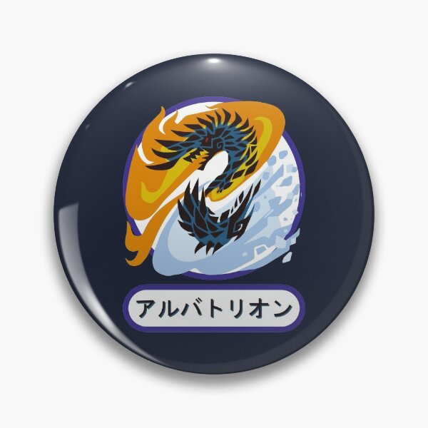 Item preview, Monster Hunter World Iceborne - Alatreon (Kanji) designed and sold by VerdantEcho.