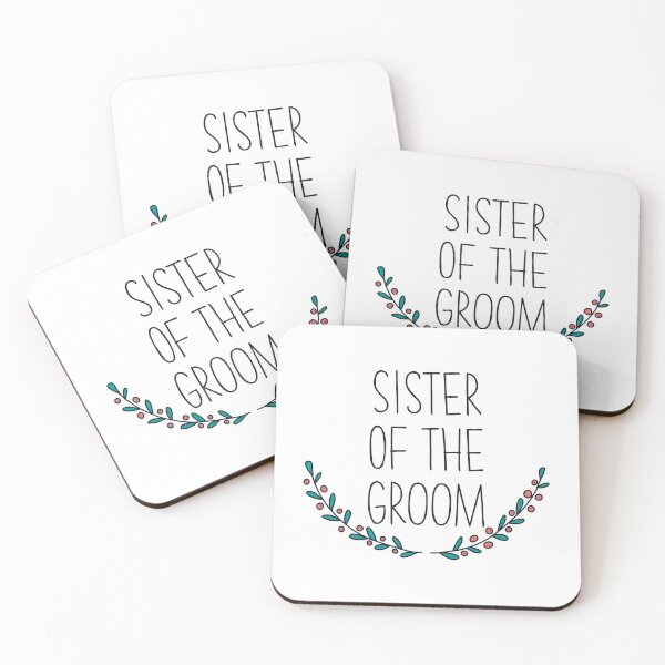 Item preview, Sister of the groom with florals for winter wedding  designed and sold by JokeGysen.