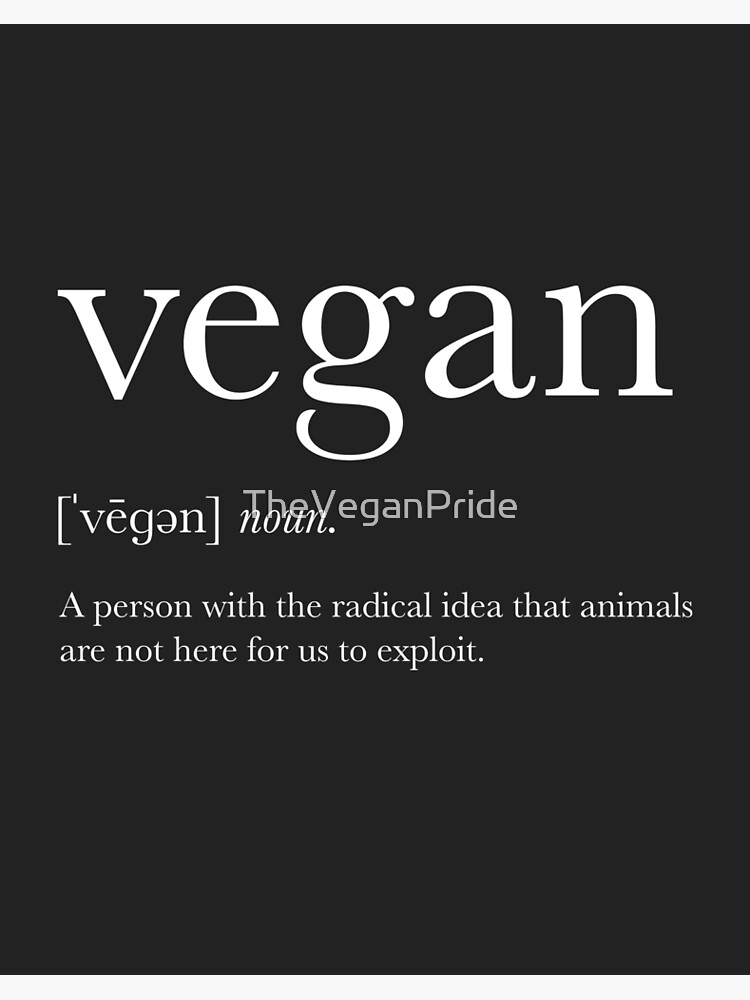 vegan-definition-poster-for-sale-by-theveganpride-redbubble