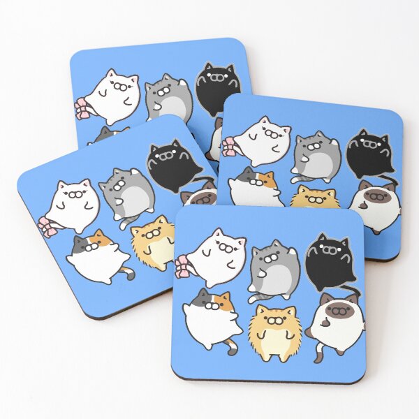 Item preview, Happy baby kitten and friends designed and sold by MisoraA.