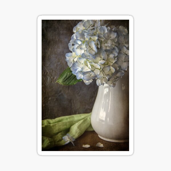 Blue Hydrangea Sticker
