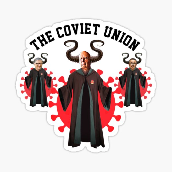 Three Demons of The Coviet Union Sticker