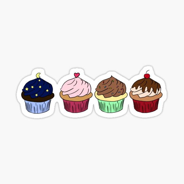 Stickers Northwest - Cupcake Sticker