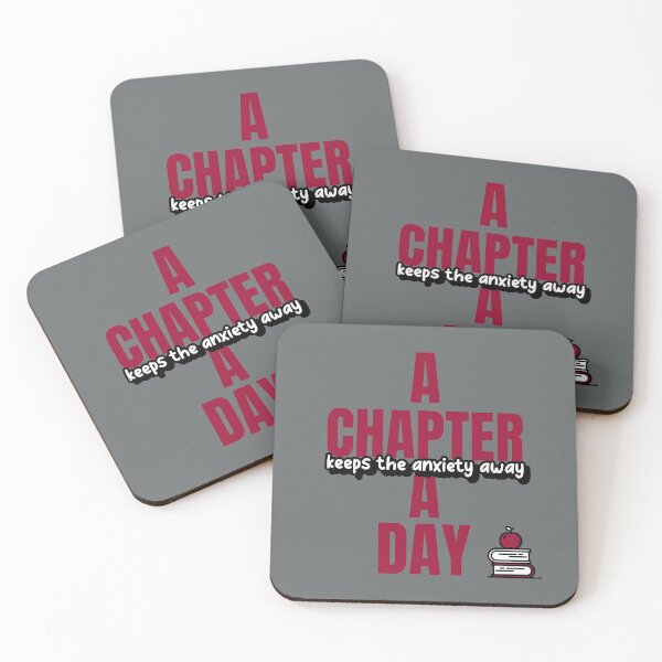 Item preview, A Book Chapter A Day Keeps Anxiety Away designed and sold by RareLoot19.