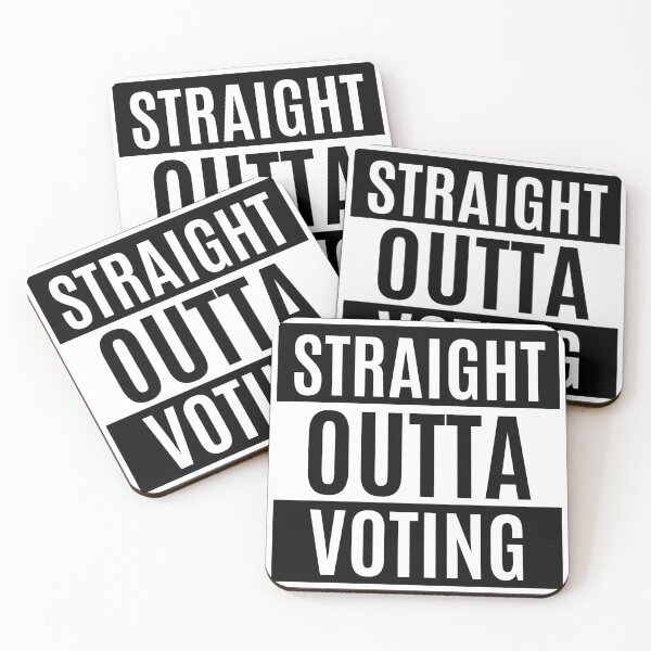 Item preview, Straight outta voting! designed and sold by MargheritaLidia.