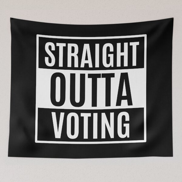 Item preview, Straight outta voting! designed and sold by MargheritaLidia.