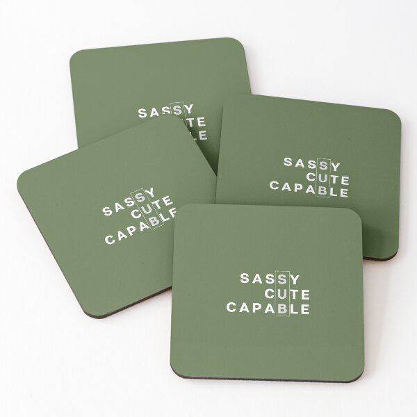 Item preview, Perfect gift for the submissive - Sassy Cute and Capable designed and sold by BournvilleC.