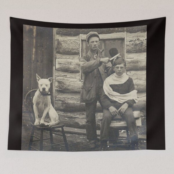Item preview, Vintage dog cute photo Dogs retro pet barber grooming  designed and sold by Coolstuff4you71.