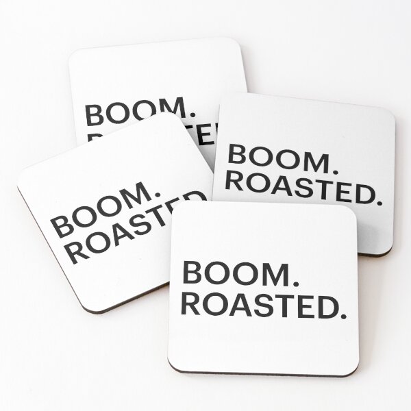 Item preview, Boom. Roasted. designed and sold by WordsmithNerd.