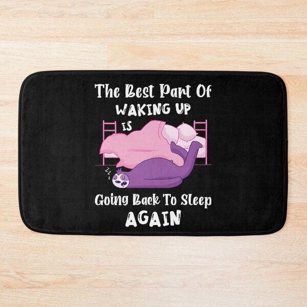 Item preview, The Best Part Of Waking Up Is Going Back To Seep Again Funny Lazy Napping Sloth designed and sold by Anushka-art.