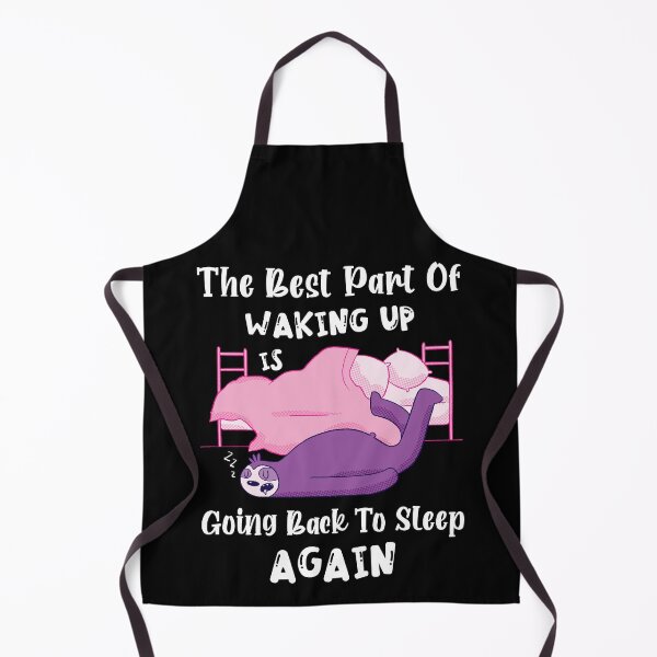 Item preview, The Best Part Of Waking Up Is Going Back To Seep Again Funny Lazy Napping Sloth designed and sold by Anushka-art.