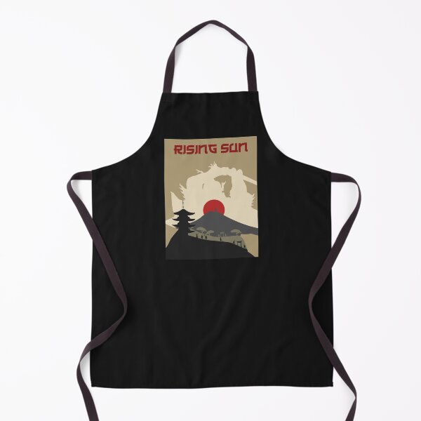 Item preview, Rising Sun Design - Minimalist Silhouette Poster Style - Board Game Art designed and sold by MeepleDesign.