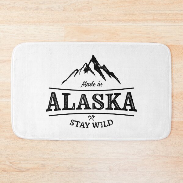 Item preview, MADE IN ALASKA STAY WILD STAMPED VINTAGE USED LOOK, BY SUBGIRL designed and sold by SUBGIRL.
