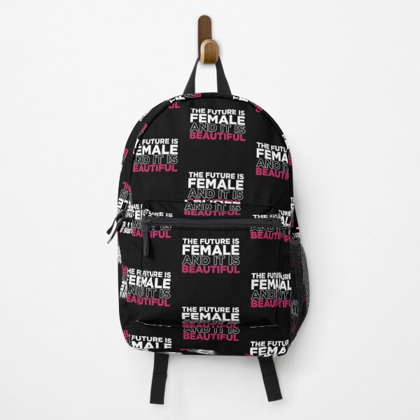 Item preview, The Future is Female and it is Beautiful (White/Pink fonts) designed and sold by HeraAndKosmos.