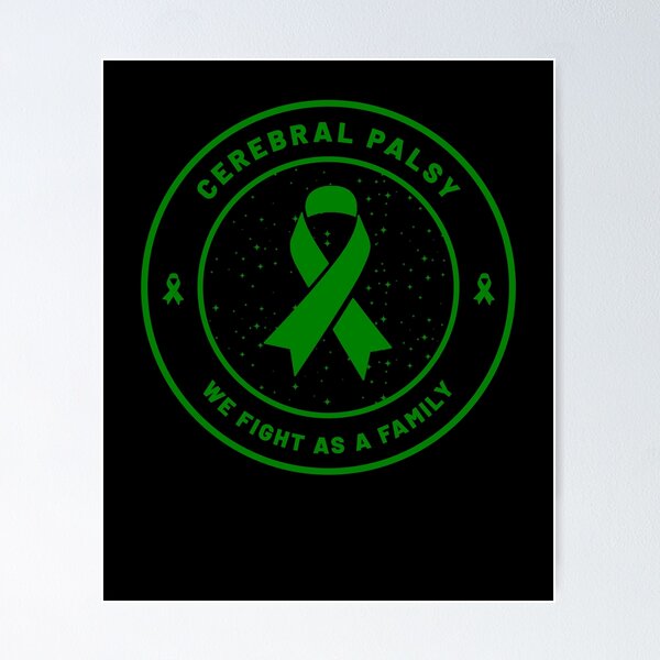 Item preview, Cerebral Palsy Ribbon Awareness Family Support Gift designed and sold by polarisfield.