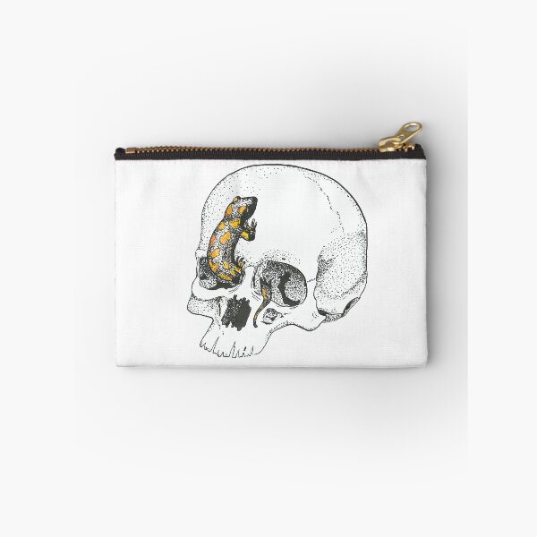 Item preview, Salamander and skull designed and sold by Crea-RiBo.