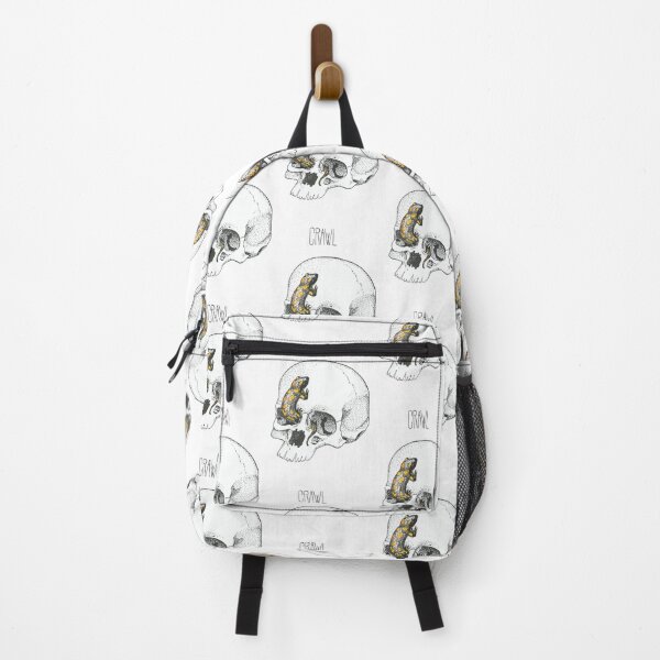 Item preview, Salamander and skull designed and sold by Crea-RiBo.