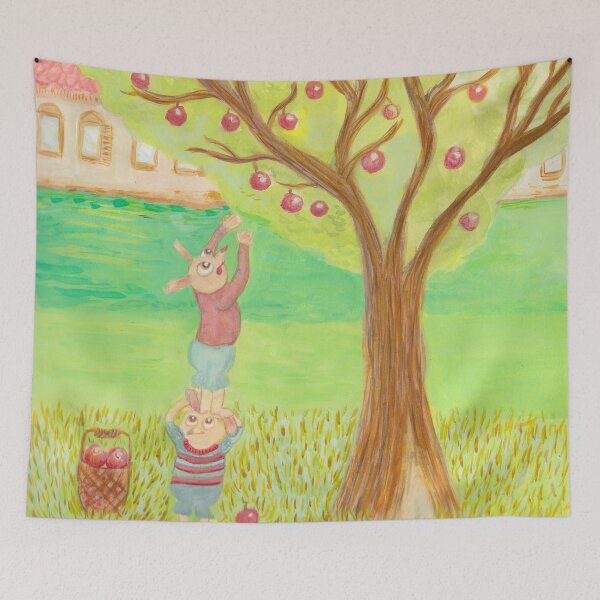 Item preview, Mizék - apple gathering in the village designed and sold by oktondiallatok.