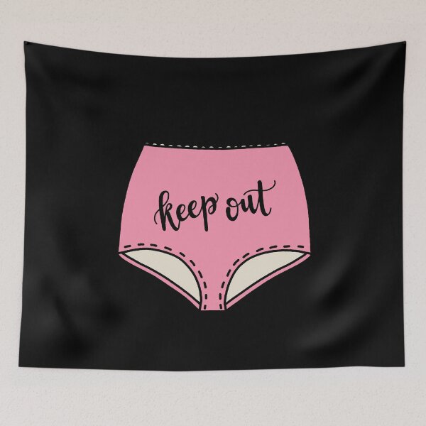 Item preview, Keep out - Panties designed and sold by ValentinaHramov.