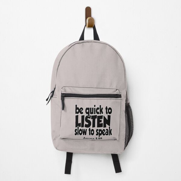 Item preview, You must all be quick to listen, slow to speak, and slow to get angry. designed and sold by BibleGears.