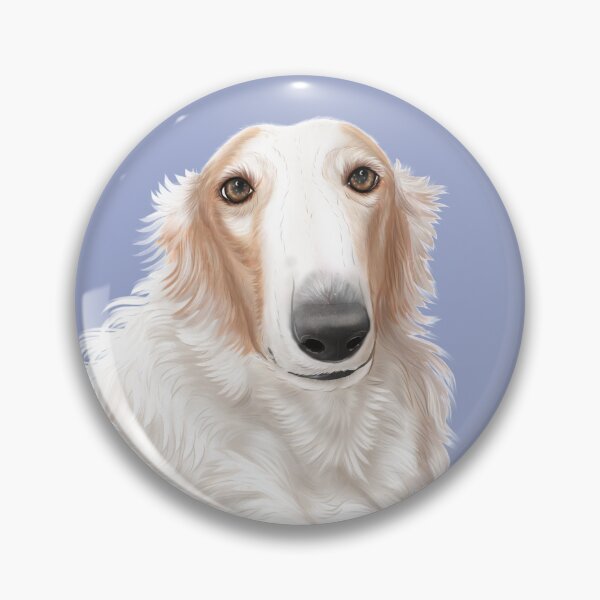 Item preview, Borzoi portrait designed and sold by VEROfojt.