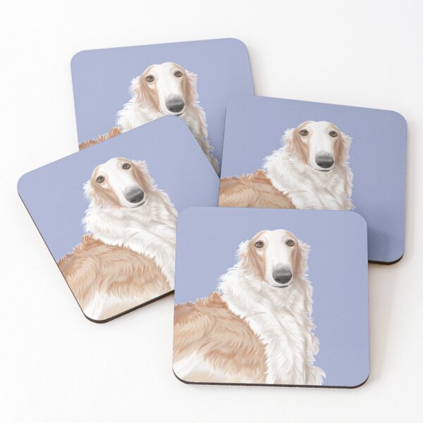 Item preview, Borzoi portrait designed and sold by VEROfojt.