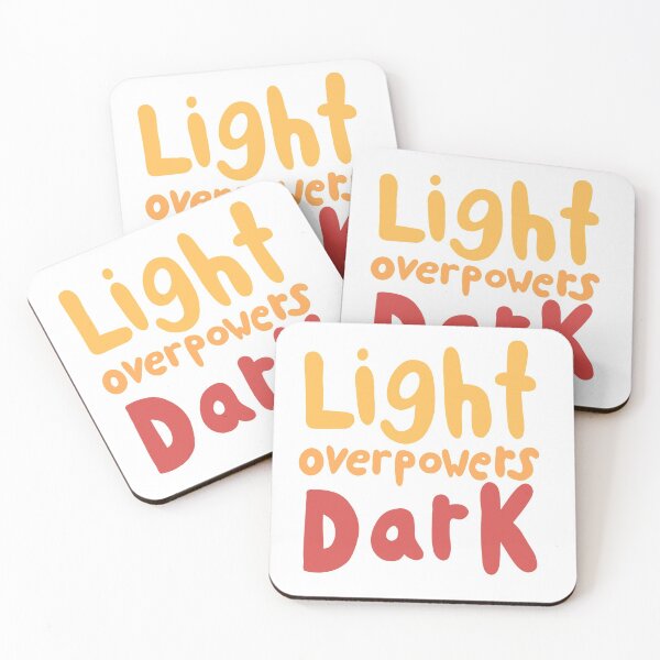 Item preview, Light overpowers Dark designed and sold by Theatric Prints.