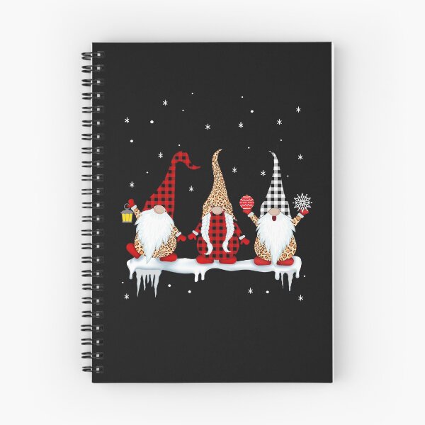 Item preview, Three Gnomes In Leopard Printed Buffalo Plaid Christmas Gift  designed and sold by CreativeGift.