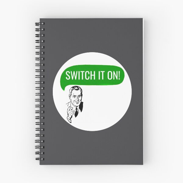 Item preview, SWITCH IT ON!  designed and sold by HeadacheMachine.
