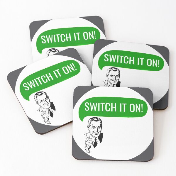 Item preview, SWITCH IT ON!  designed and sold by HeadacheMachine.