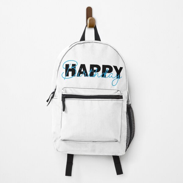 Item preview, Happy Birthday (Blue) designed and sold by TheQueuingLife.