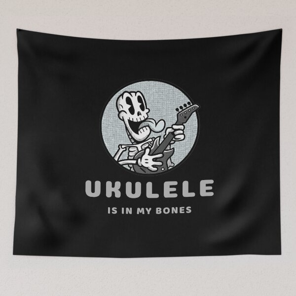 Artikelvorschau, Die Ukulele steckt mir im Blut entworfen und verkauft von joabaj.