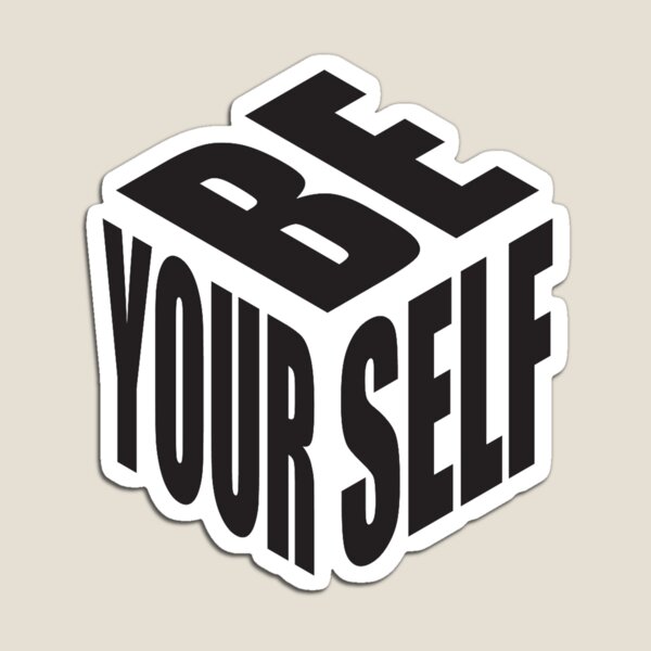 Item preview, Be Yourself Cube designed and sold by lmcvinco.