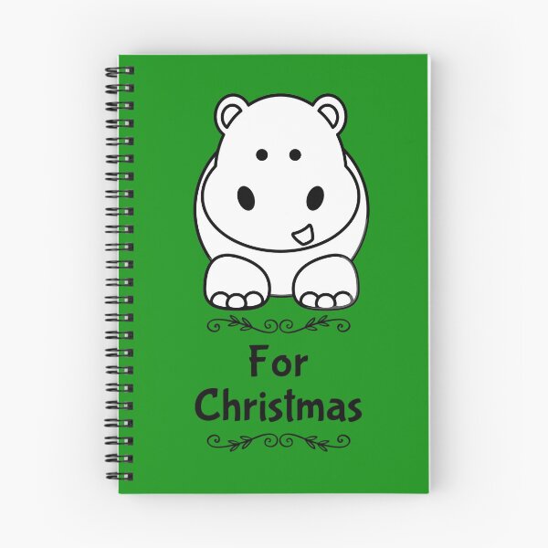 Item preview, I want a Hippo for Christmas designed and sold by LusterGirl.