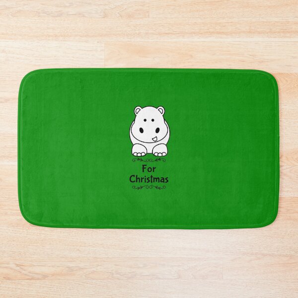 Item preview, I want a Hippo for Christmas designed and sold by LusterGirl.