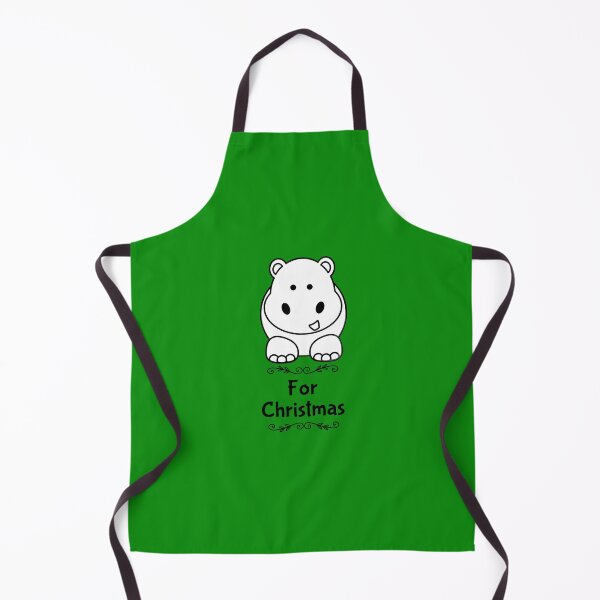 Item preview, I want a Hippo for Christmas designed and sold by LusterGirl.